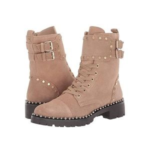 Sam Edelman studded combat boots